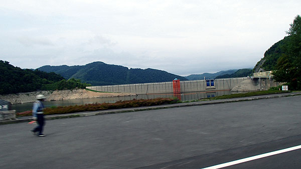 道道２０５号線→道道６１号線を走行
